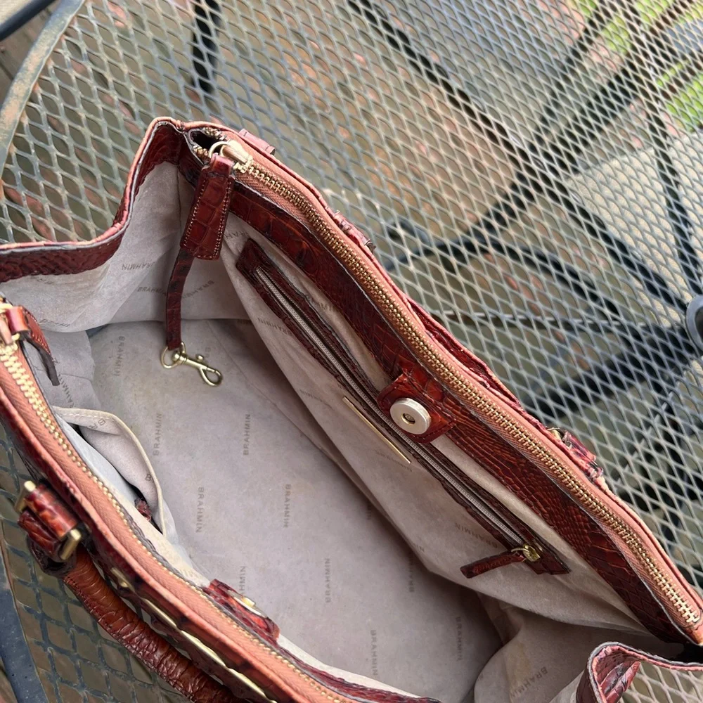 Brahmin Large LINCOLN Satchel - Picture 5 of 13